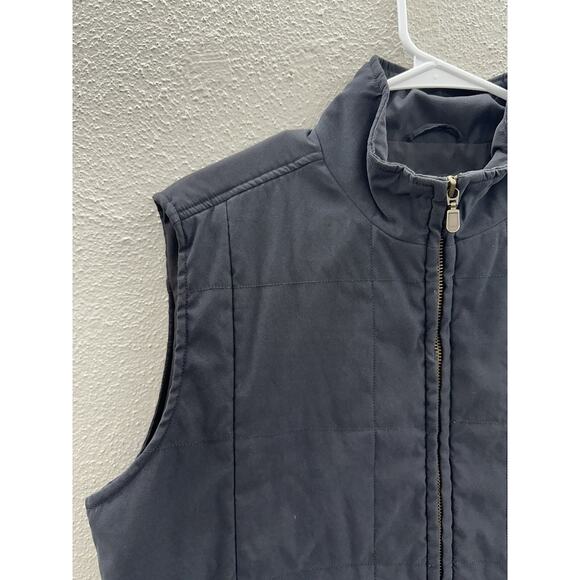 Kirkland Signature Womens Vest Size Unknown Black Quilted Zip Up - Picture 2 of 10